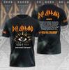 Def Leppard wereldtournee 2026 take what you want 3D T-shirt