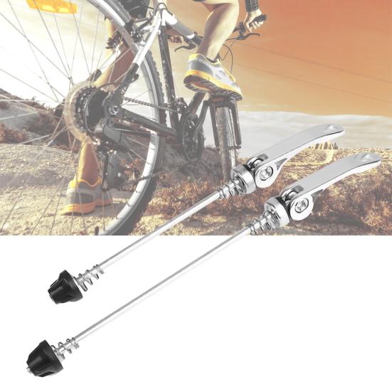 2Pcs Mountain Bicycle Front Rear Hub Extended Quick Release Levers Bike Supplies