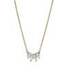 Collana Ciondolo Chiave dell'Amore Farfalla in Argento 925 Originale Set di Gioielli Anello Elegante Fiore Fiocco Perla Regalo di San Valentino