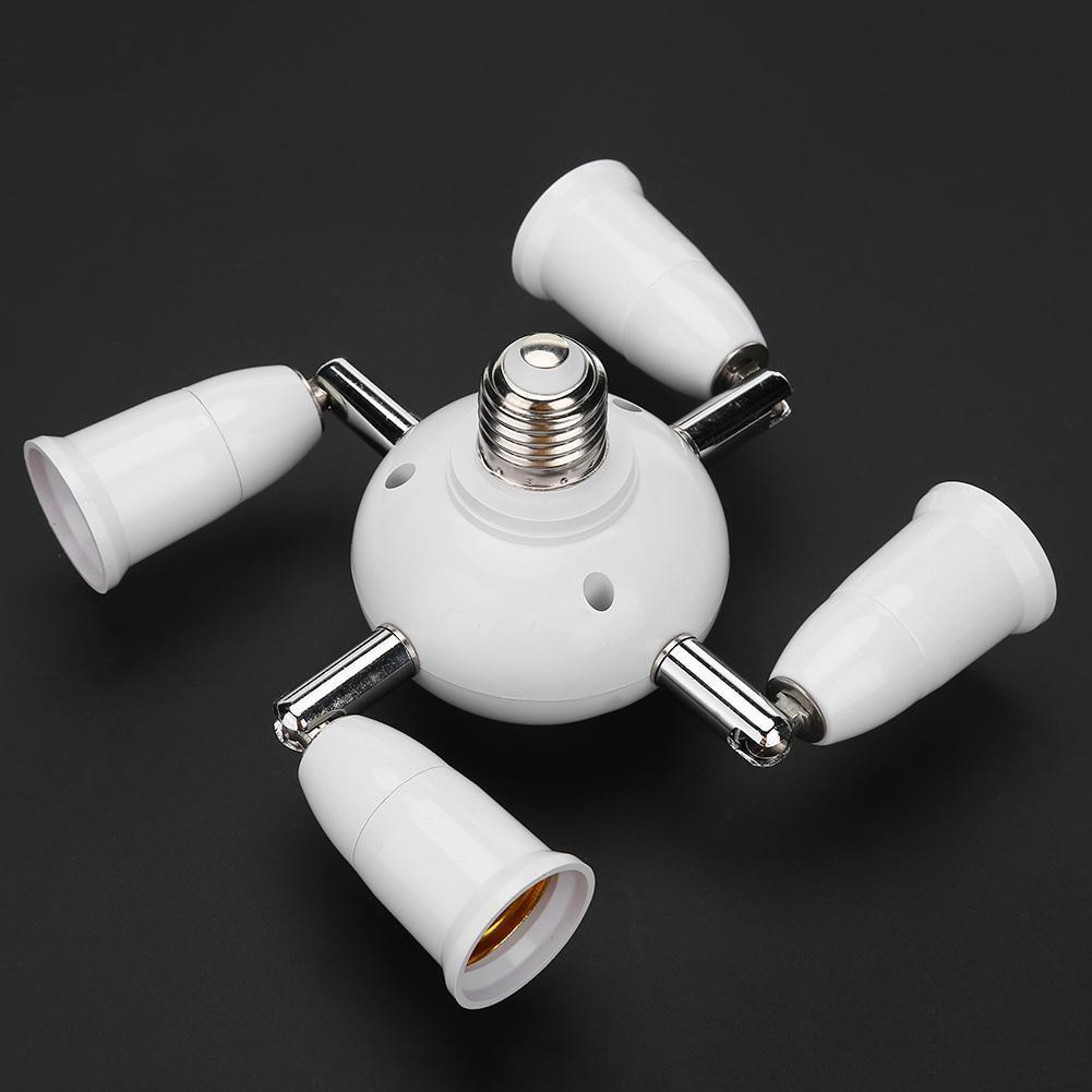 E27 Led Lamp Base 5/7 Heads Lamp Base LED Light Bulb Holder Adapter Converter Socket Household Lighting Accessories