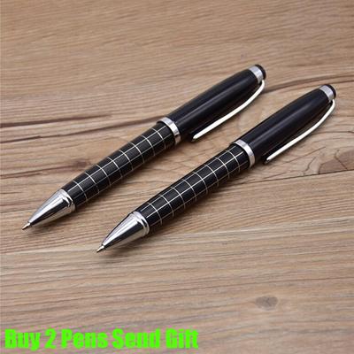 Luxury Metal Ballpoint Pen Business Men Signature Writing Gift Pen Rotating Pen Cap Buy 2 Send Gift
