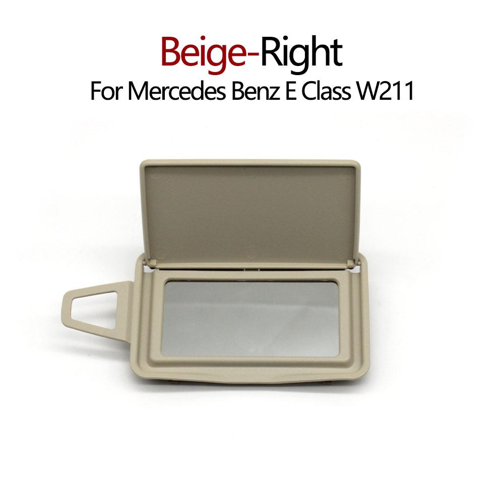Car Left Right Sun Visor Sunshade Panel Makeup Mirror Cover For Mercedes Benz E Class W211 2003-2006 2118100910 2118100410