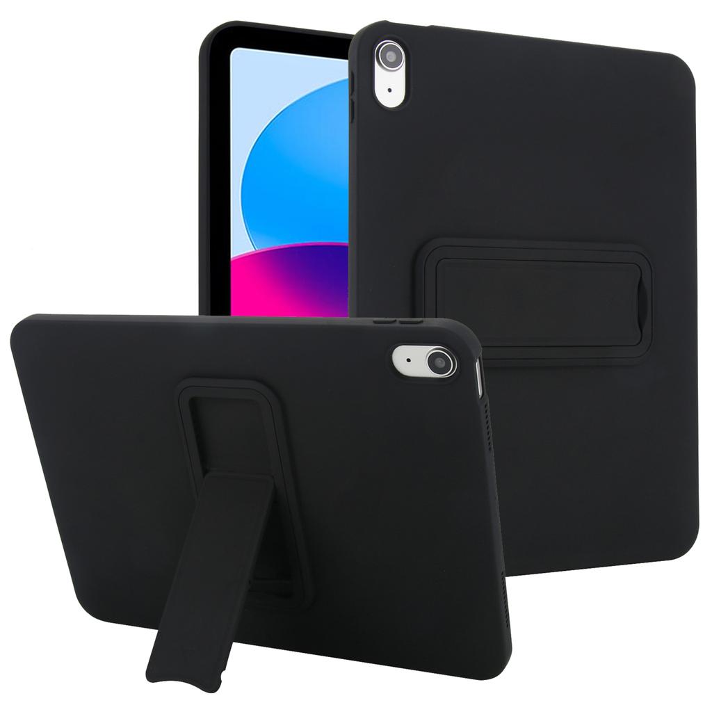 For iPad (2025)/10.9 (2022) Case TPU+PC Skin-Friendly Kickstand Tablet Cover