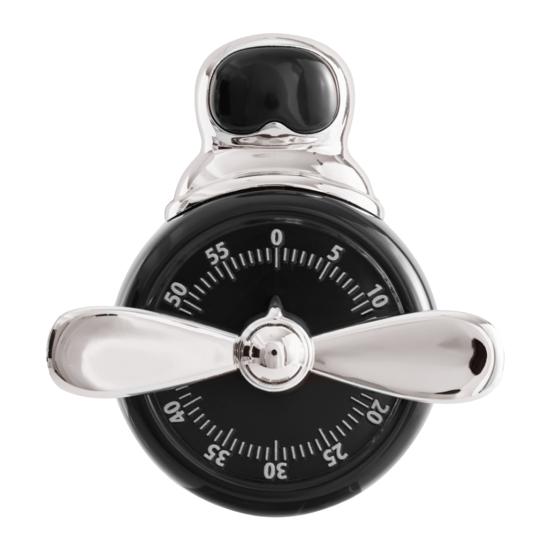 Yousheng Magnetic Mechanical Kitchen Timer Battery-Free Retro Alarm Clock Cooking Baking Learning Countdown Tool