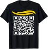 2025/Funny QR President Trump Dance Code T-Shirt Unisex T-Shirt