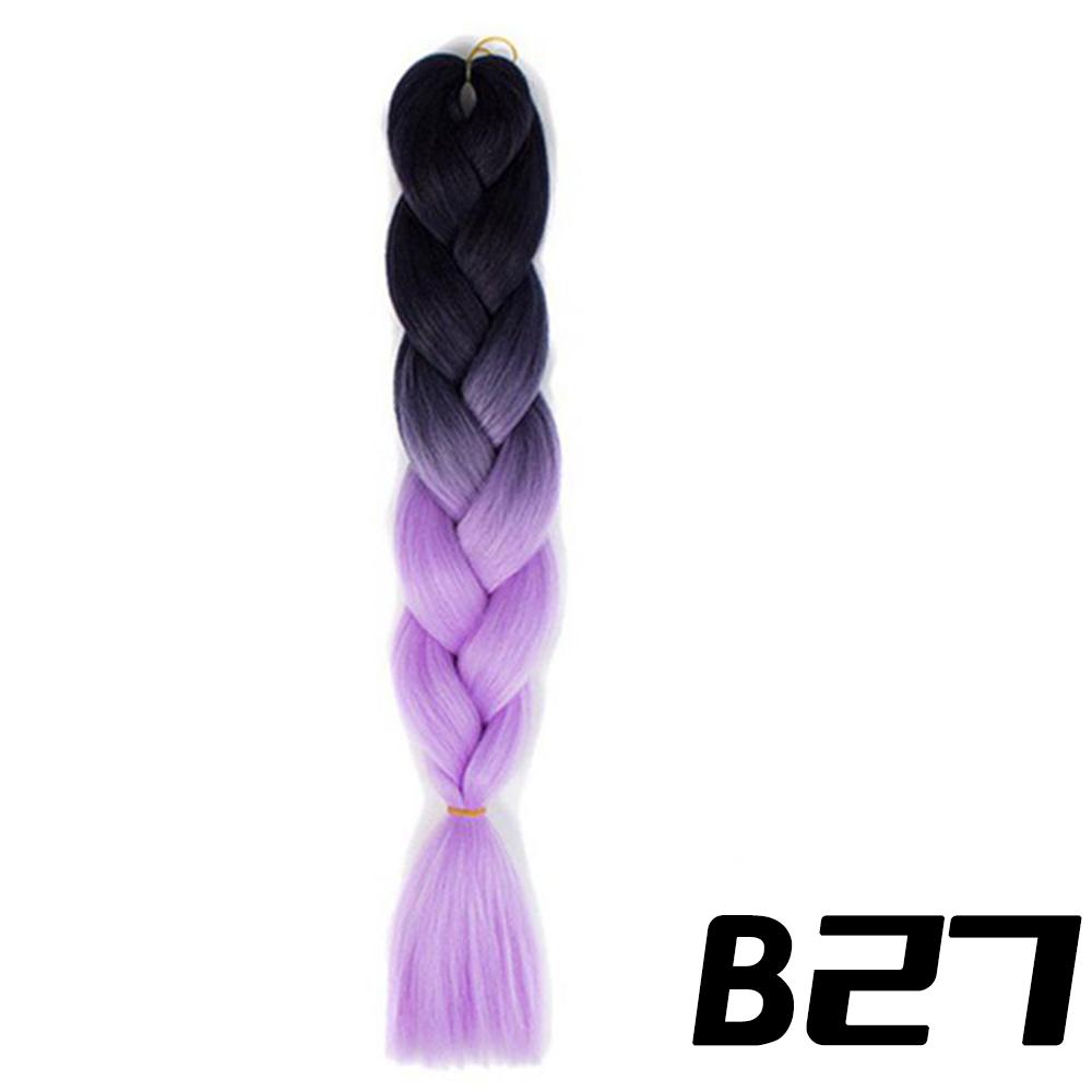 MISS WIG Synthetic Long Braid Ponytail Extension Straight Sleek Wrap Around Colorful Braid Hair Extensions Ponytail Natural Soft For Women Wear