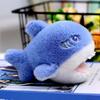 Cute Marine Animals Seal Shark Whale Plush Pendant Plush Toy Bag Accessories Keychain Pendant Bag Car Pendant Children's Gifts