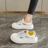 Summer new ins learn hollow breathable thick sole heightening casual shoes board shoes
