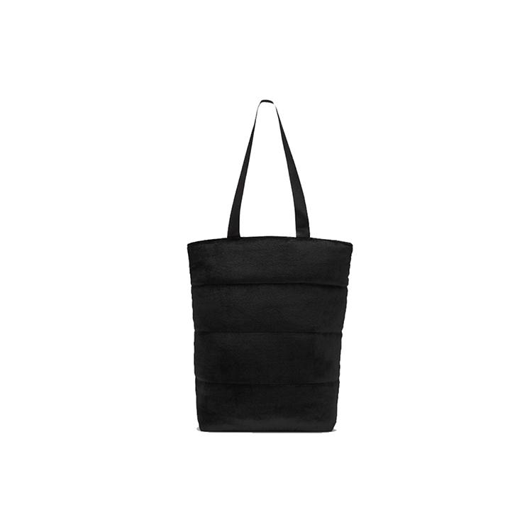 New Nike Sportswear Polyamide Tote Bag Shopping Bag Handbag Small Size Unisex Black CU3930-010
