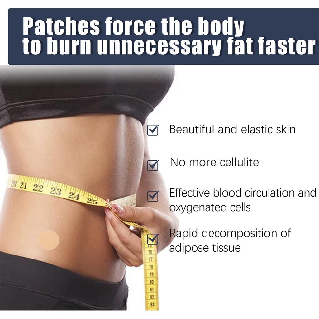 20Pcs Slimming Patch Firm Slim Waist Shaping Weight Loss Navel Sticker for Big Belly Thigh Muscles