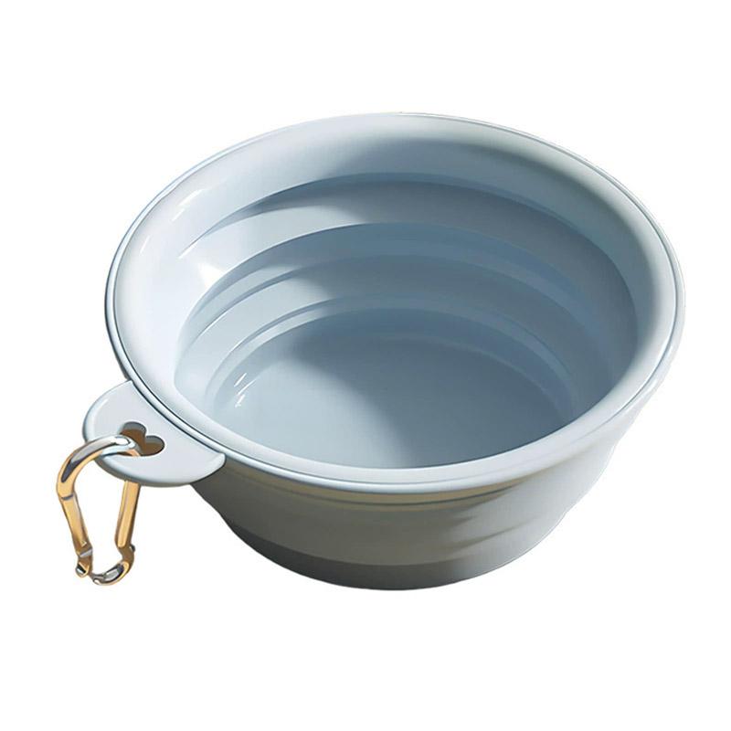 

350/1000ML Pet Folding Silicone Bowl Dog Food Bowl Water Travel Portable Bowl Universal Food Bowl for Cats and Dogs Water Bowl 350ml