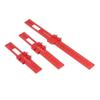 3Pcs Metal Slide Ruler Inch Metric Stop Marking T Type CNC Scribing Measuring Aluminum Woodworking R