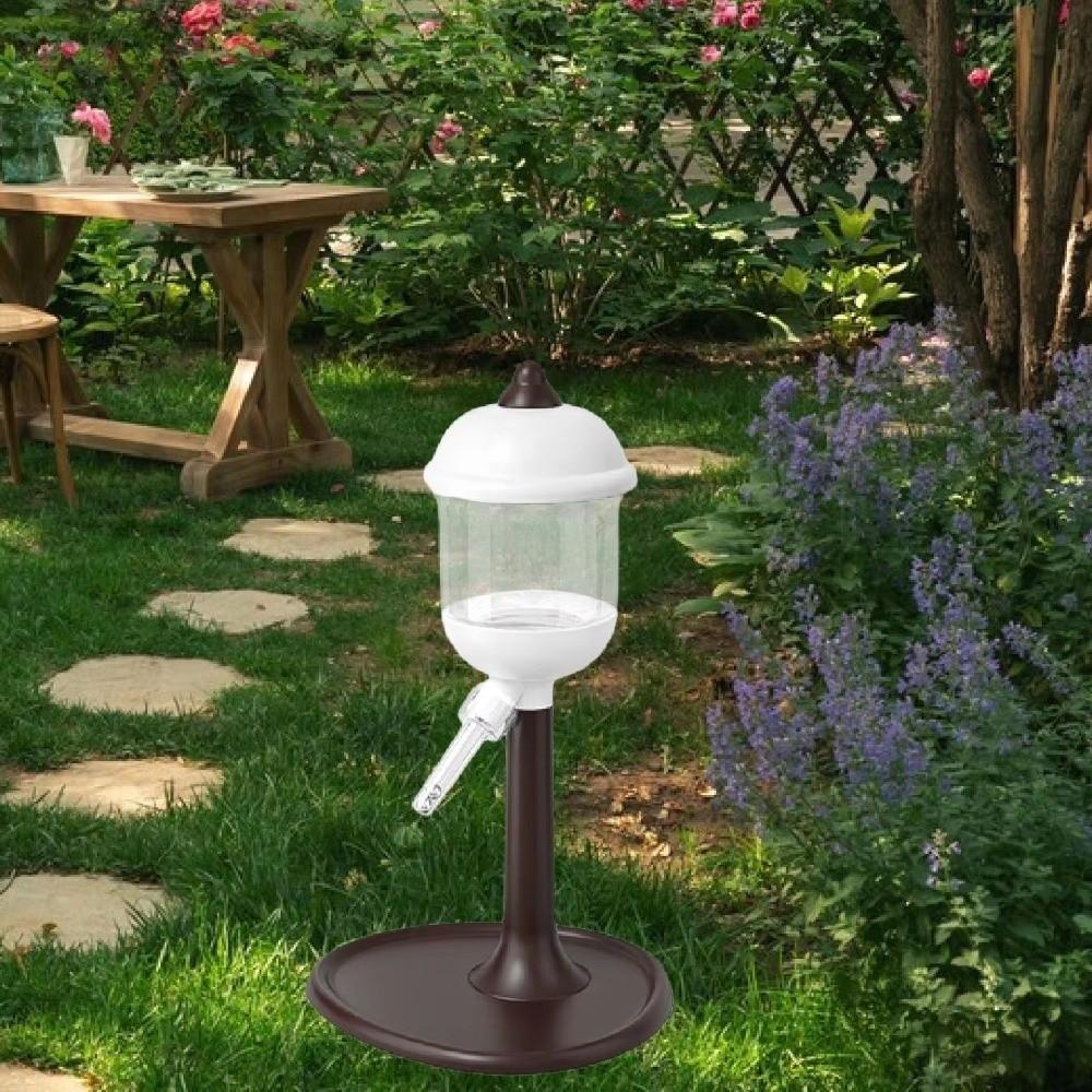 With LED Light Automatic Drinking Fountain Stable Base Small Pet Water Feeder  for Rabbit/Squirrel