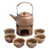 ZISIZ Wood-Fired Teapot and Warming Stove Tea Set