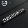 For Volvo Car Interior Temporary Parking Card Phone Number Plate Sticker For Volvo Xc60 Xc90 V60 V50 V90 C40 XC40 V70 XC70 C30 A