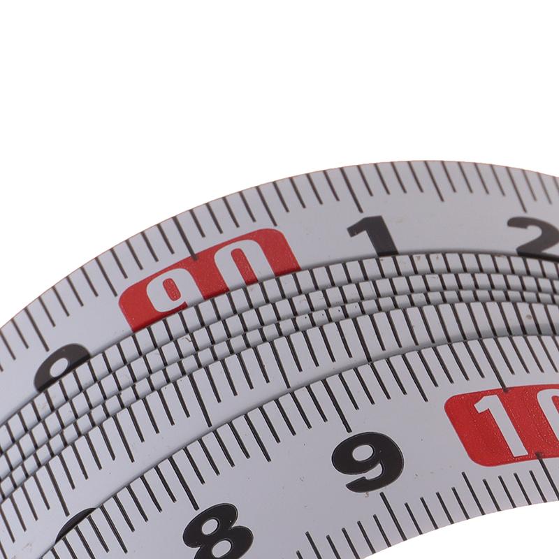 Miter Track Tape Measure Self Adhesive Metric Stainless Steel Scale Ruler 1M-2M For T-Track Router Table Saw Woodworking Tool