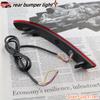 Rear Bumper Lights for Toyota Innova 2016 2017 2018-2021 Back Fog Light Lamp Lamps Brake Reflector LED 3-1 In