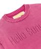 HELLO SUNRISE Hs Classic Typo Knit_Vtg Pink