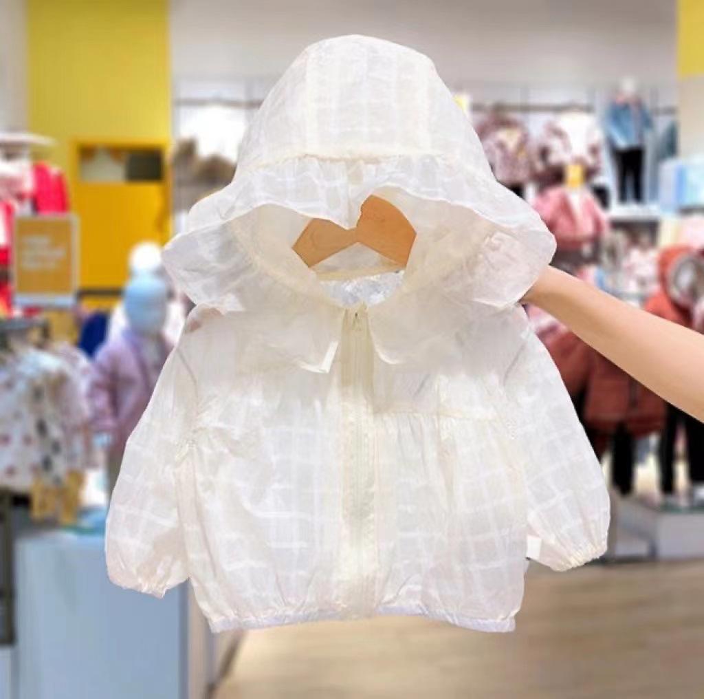 

Children s Light Breathable Hooded Sun Protection Jacket 80 cm