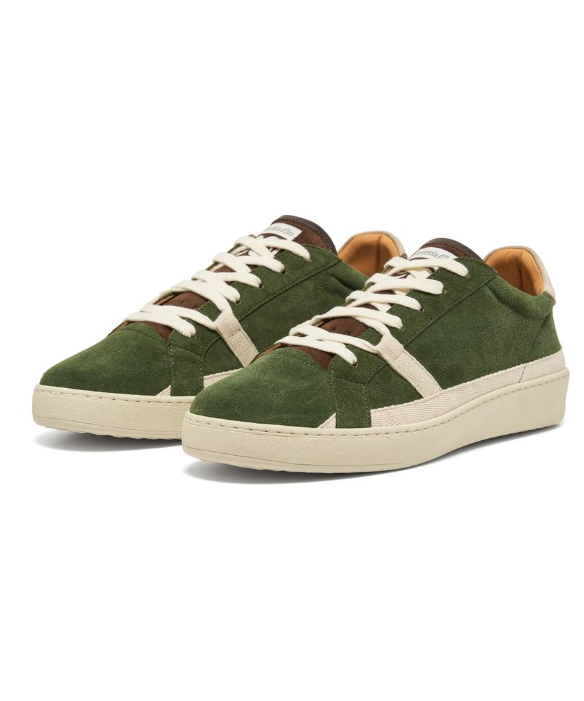 Helement Moro Suede Sneakers (Khaki)