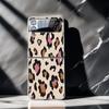 Colorful Leopard Print F711 Phone Case For Samsung Z Flip 3 4 5 6 Cases For Samsung Z FLIP 3 4 5 6 Cover Case Funda Coque
