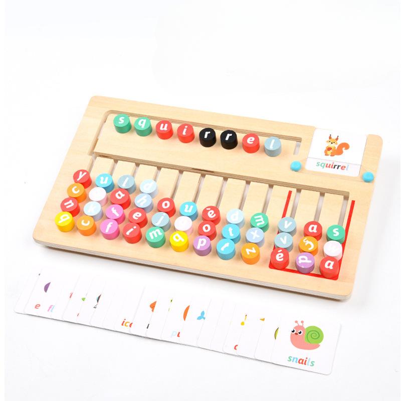 Montessori abeceda párování, hláskování, chůze, bludiště, dětské hry s perem, puzzle, hračky pro rané dětství