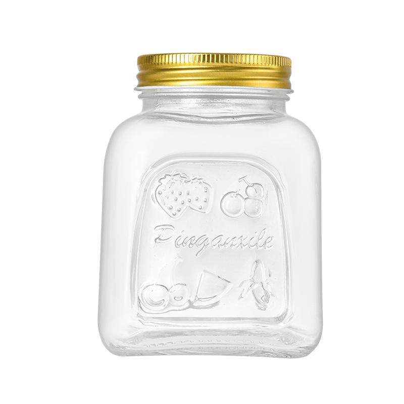 Airtight Glass Storage Jar for Pickling, Jam, and Chili Sauce