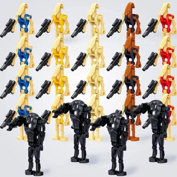 Children's Building Block Toy: Multi-Model Assembly Set of Combat Robot Soldiers – Educational Gift