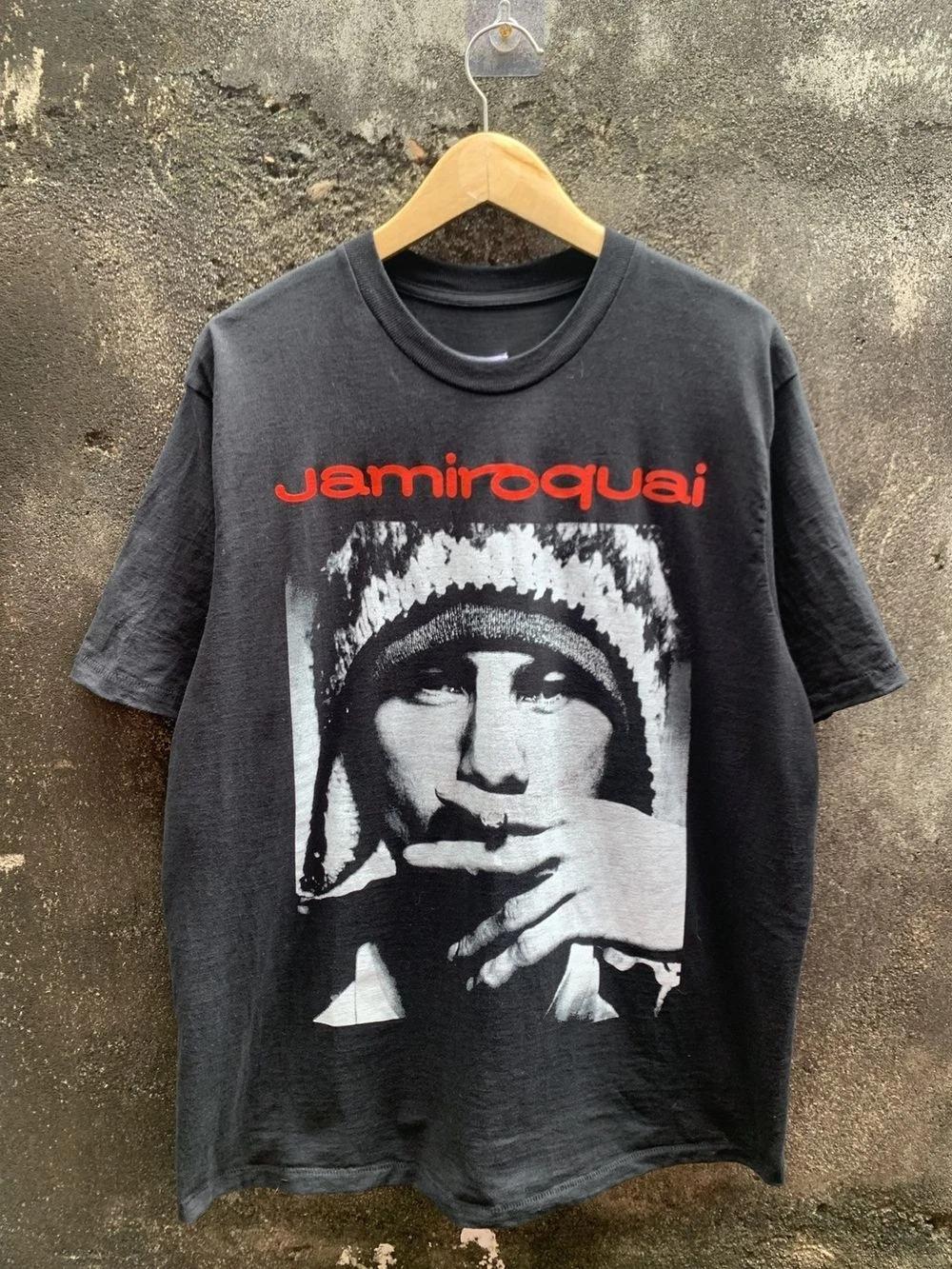 Jamiroquai 90s basic men s and women s unisex short sleeved T-shirt oversized t shirt men t shirt S