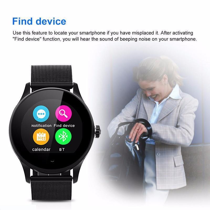 Buy K88H IP54 Bluetooth Smart Watch Pedometer Heart Rate Monitor