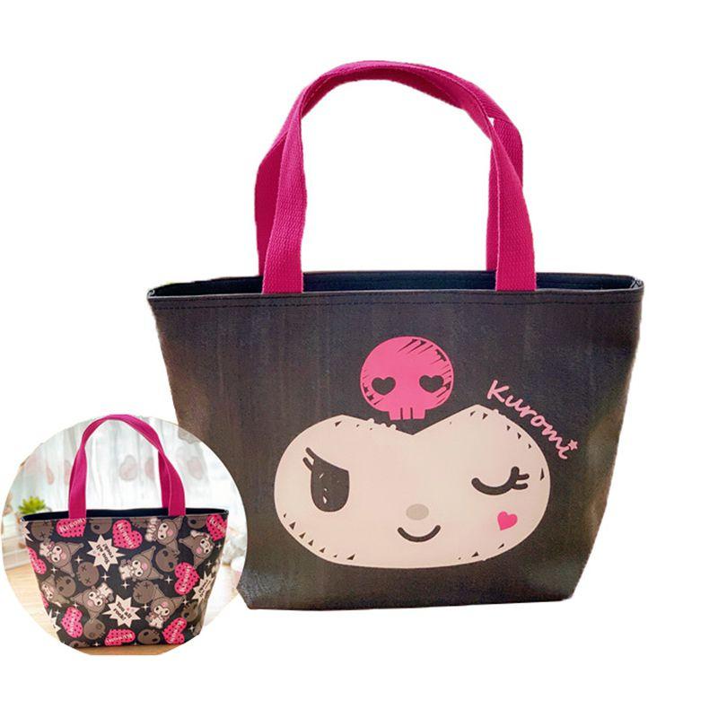 Stylish Kuromi Lunch Bag Insulated Thermal Cool Food Storage Bag For School And Picnic Adventures