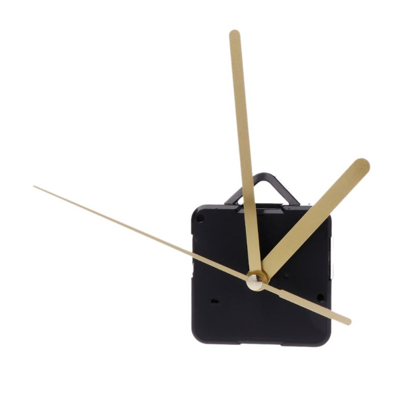 DIY Clock Movement Mechanism Non Ticking DIY Wall Clock Mechanisms with Hands Set for Repair Parts Replacement