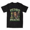 Bootleg Pedro Pascal T Shirt Vintage T Shirt Unis Streetwear Short Sleeve Pedro Pascal Plus Size T Shirt Unisex