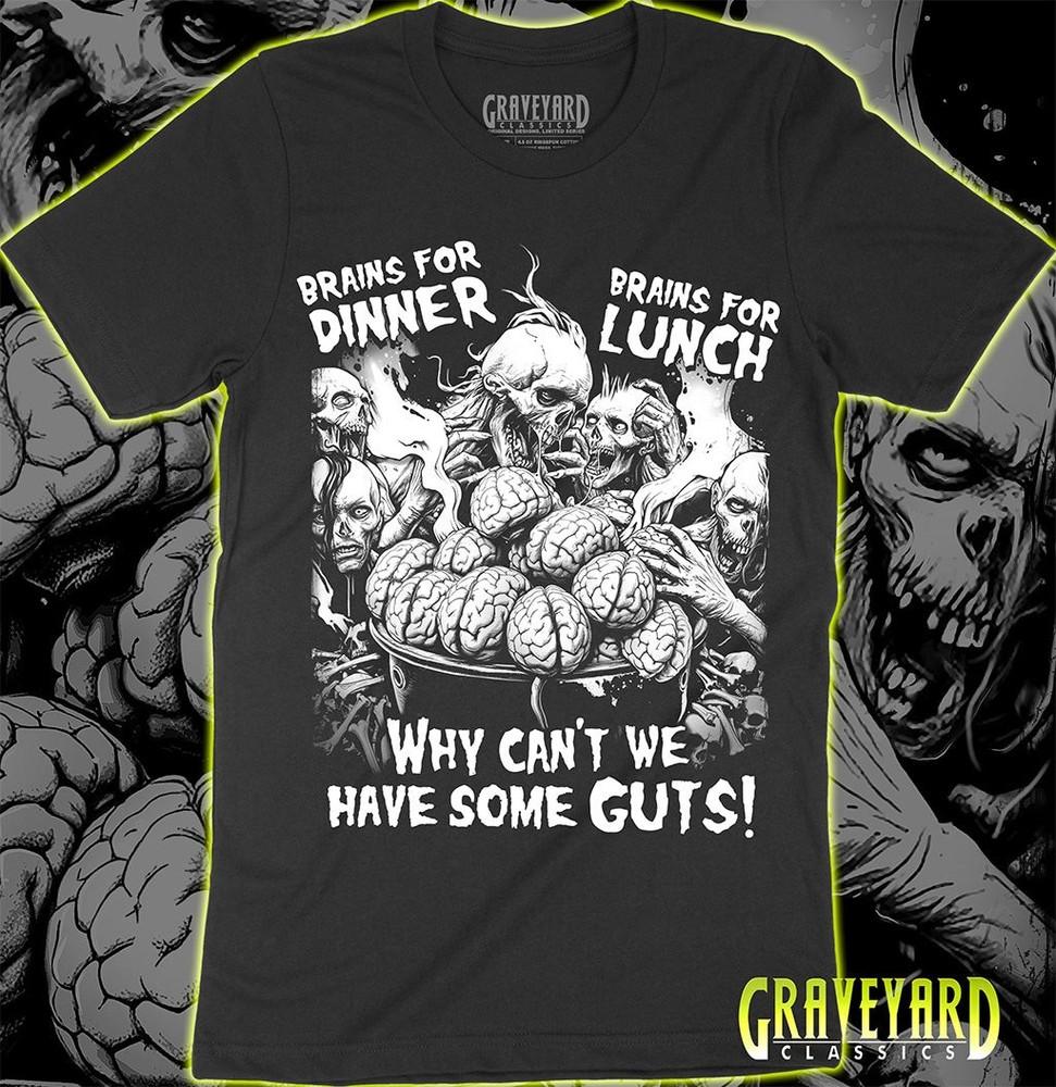 Brains For Lunch T-shirt Misfits Braineaters Unisex T-Shirt M