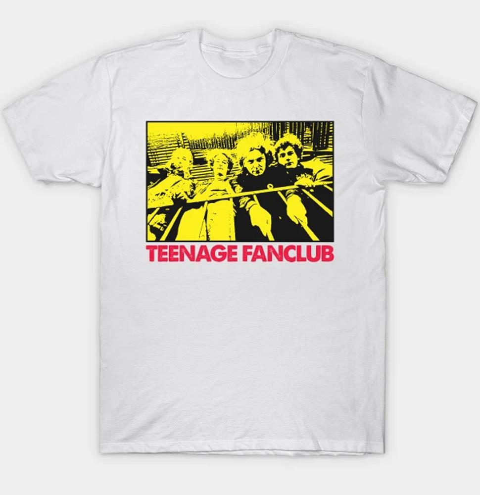 Футболка группы Teenage Fanclub белая с коротким рукавом S до 5XL XA715 Унисекс Футболка S