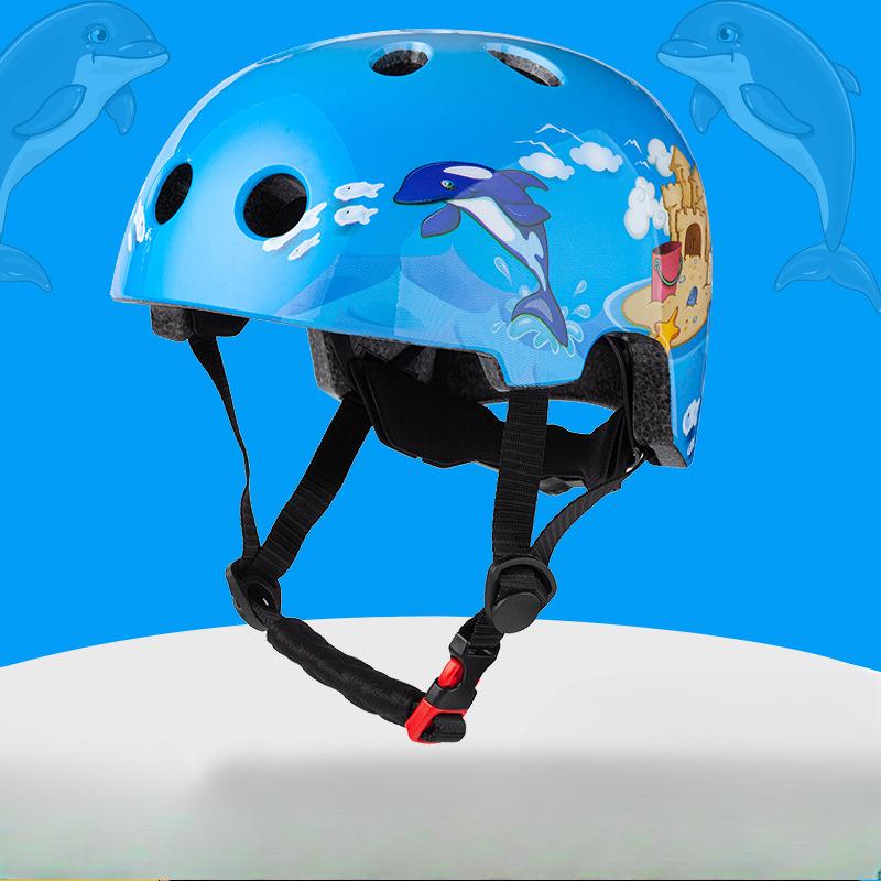 

Детский шлем для беговела, интегрированный молдинг, шлем Plum Blossom, детский шлем для катания на роликах, скейтборде, велосипедный шлем, шапка S