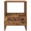 Magazine Shelf Reclaimed Wood 35 x 30 x 45 cm