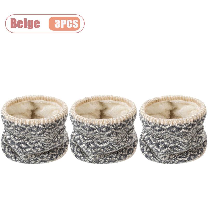 1-6PCS Outdoor Riding Neck Warmer Fleece for Fall and Winter Cold Proof Windproof Neck Guard Christmas Gift Neck Brace