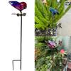Butterfly/Dragonfly Garden Stake Decor Insect Yard Stake Metal Lawn Ornaments Creative Yard Art Garden Stake for Garden Decor