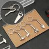 Portable Wrench Tool Keychain Mini Hand Tool Metal Wrench Keychain Tools Model