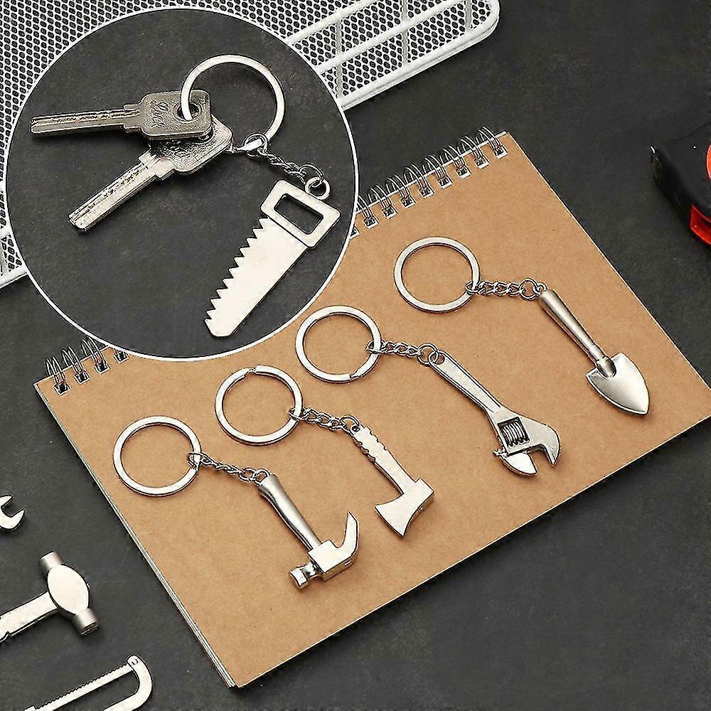 Portable Wrench Tool Keychain Mini Hand Tool Metal Wrench Keychain Tools Model
