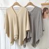 Women’s Lightweight Knit Cape Shawl – Long Sun Protection Summer Cover Up Cardigan