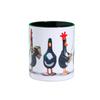 Wallace and Gromit Line Up Feathers McGraw Mug