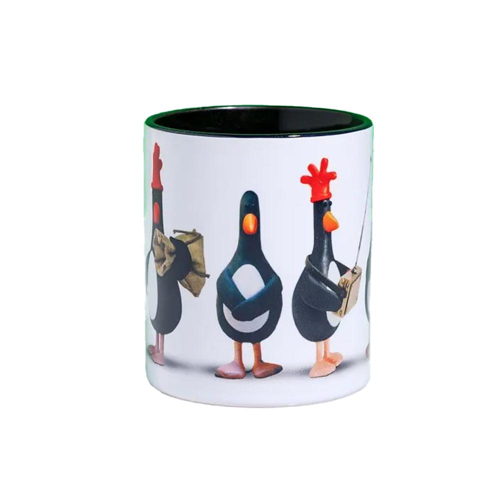 Wallace and Gromit Line Up Feathers McGraw Mug