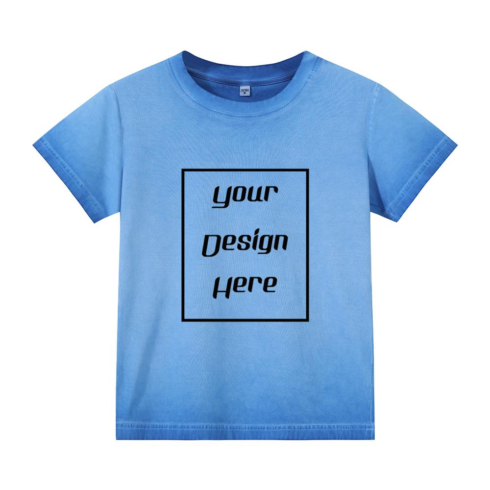 240 GSM 100% Cotton Women Retro T-Shirt Customized Pattern Print Short Slimming Streetwear Casual O Neck Short Sleeves Hot Grils T-Shirt