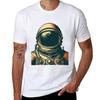 Spaceman T-Shirt Functional Casual Short Sleeve Tee