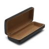 Unisex Glasses Box Black Lychee Pattern PU Leather Eyewear Protector Cover Reading Glasses Case Women Men Sunglasses Case