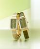Lollalojeu Ms. Lola Green Onyx Zirconia Wife Gift Watch Set