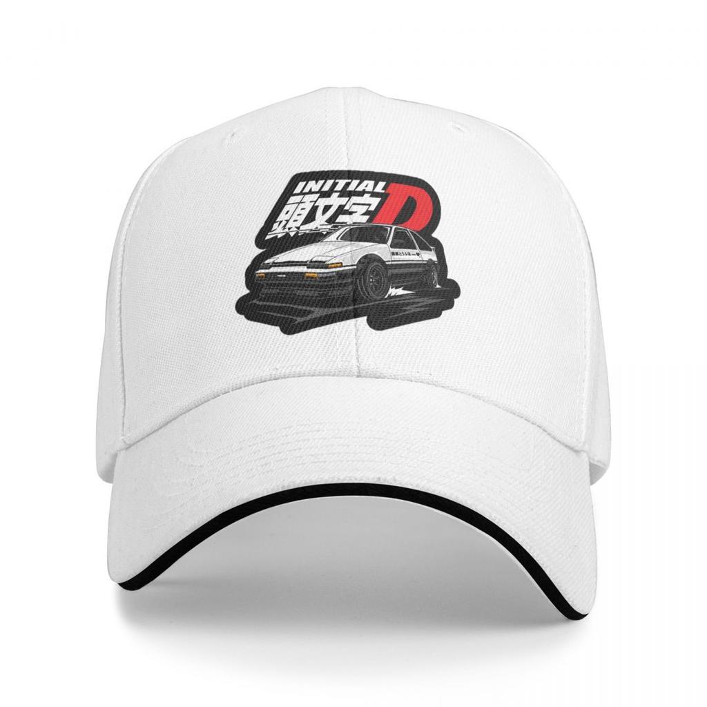 Anime Drift AE86 Initial D Baseball Caps Snapback Baseball Hats Breathable Casual Casquette Outdoor Unisex