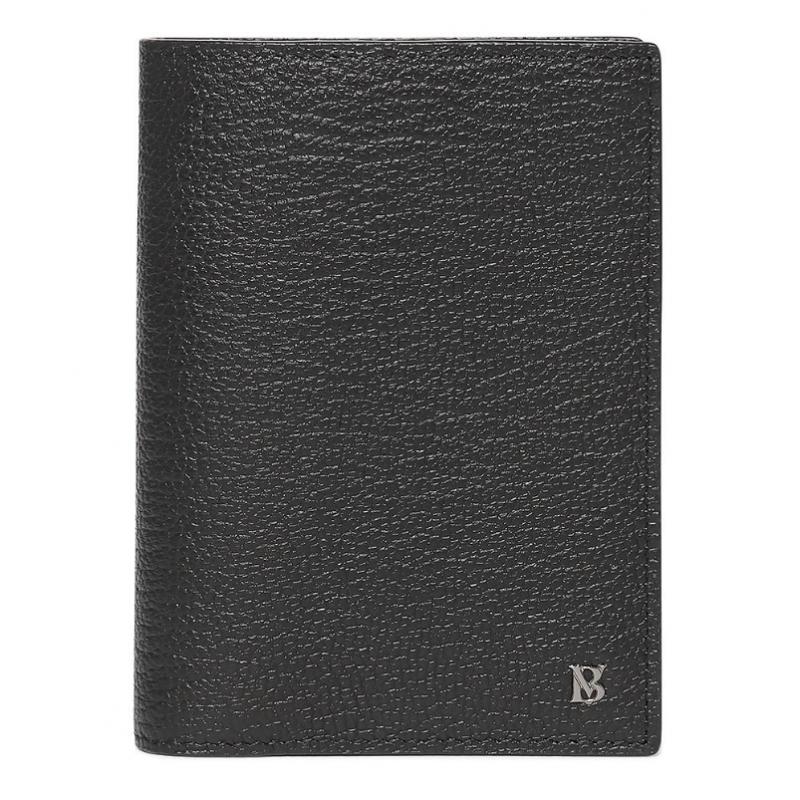 Benovero 2026 Ss Goatskin emboSsed Card Wallet Black Bmg1acp1236k1 